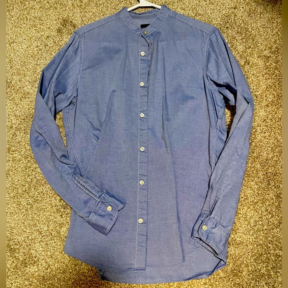 Boss Men’s Race Shirt - Small - Mandarin Collar